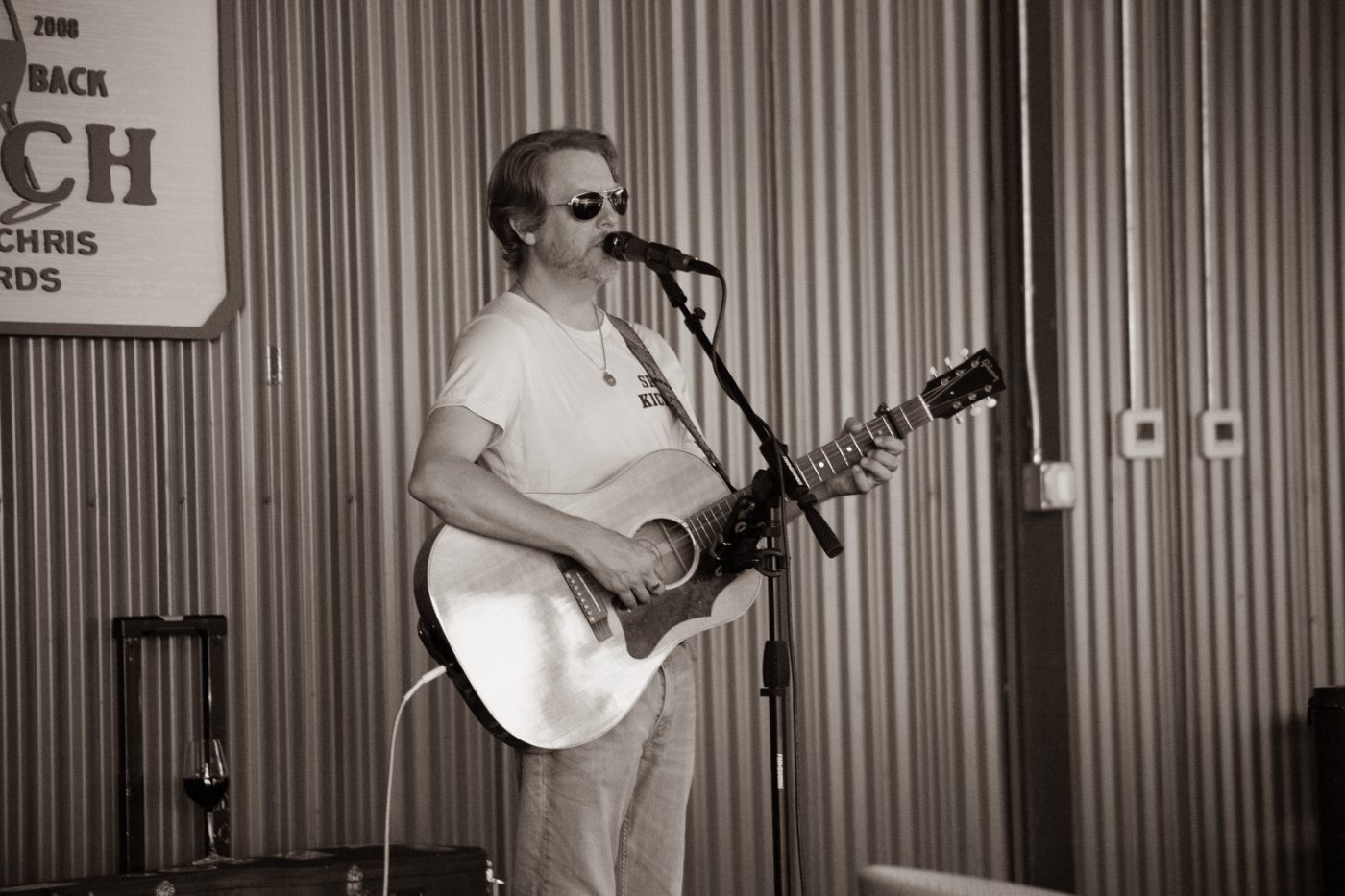 Brent playing live